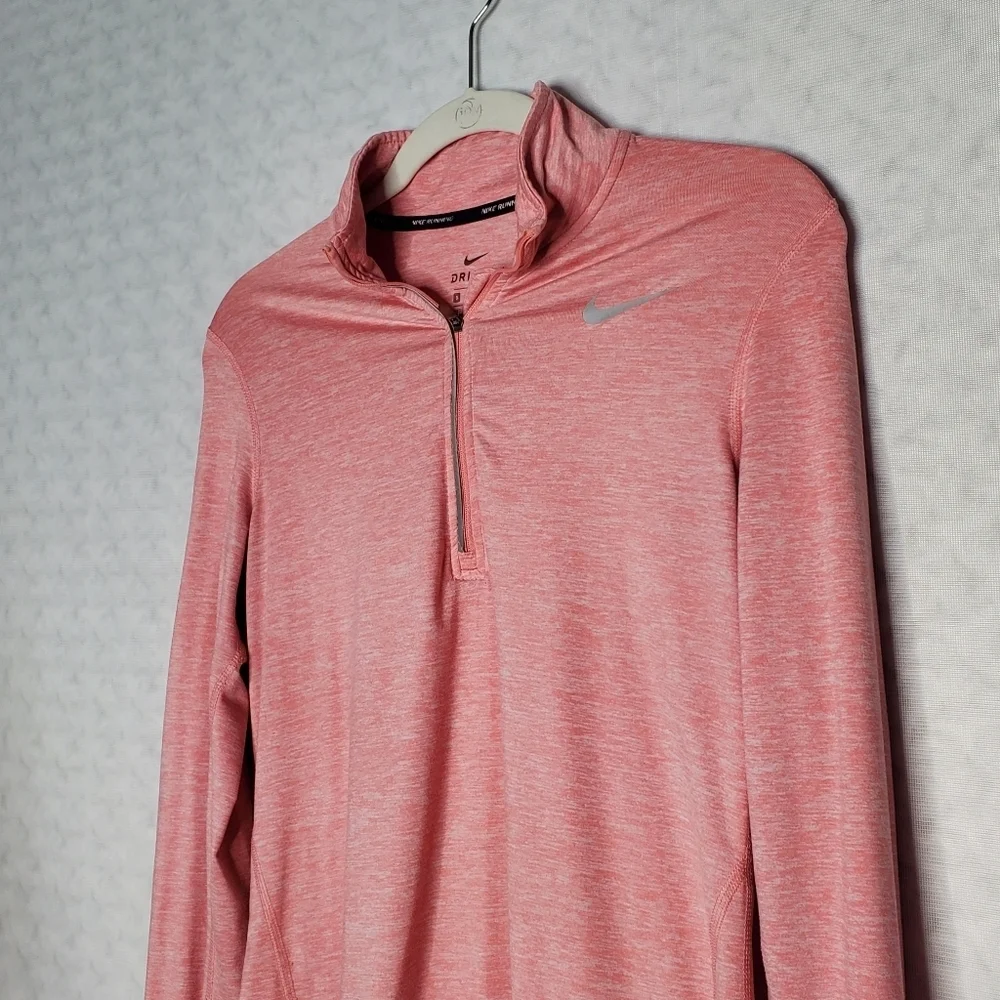 Nike Pink Half-Zip Pullover